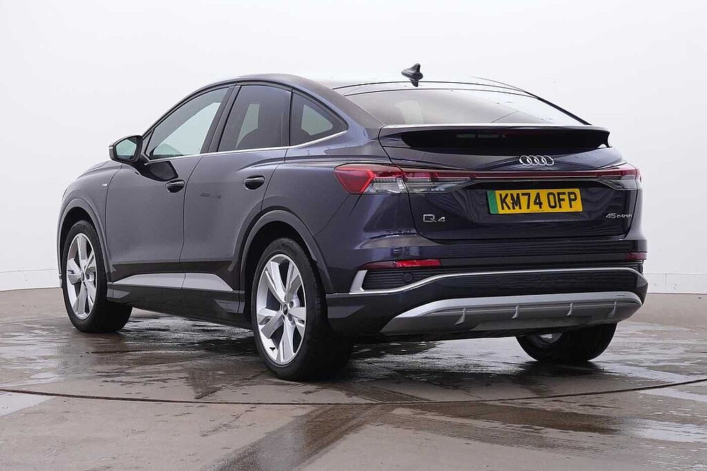 Audi Q4 E-tron Sportback 210kW 45 82kWh S Line 5dr Auto [Leather]