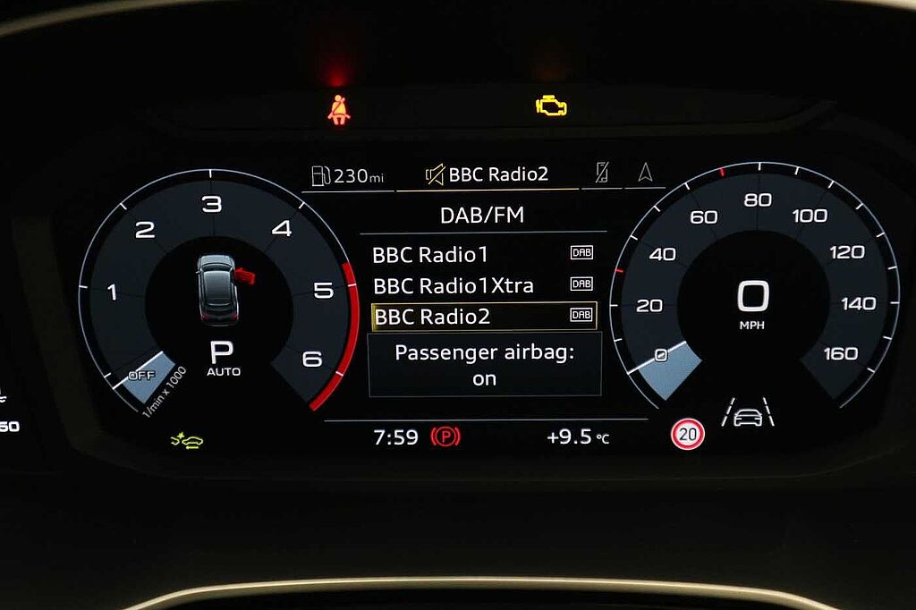 Audi Q3 Diesel Sportback 35 TDI Black Edition 5dr S Tronic [20' Alloy]