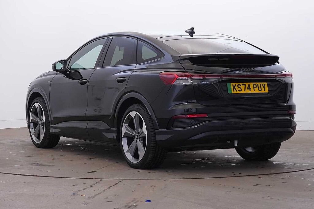 Audi Q4 E-tron Sportback 210kW 45 82kWh Black Edition 5dr Auto