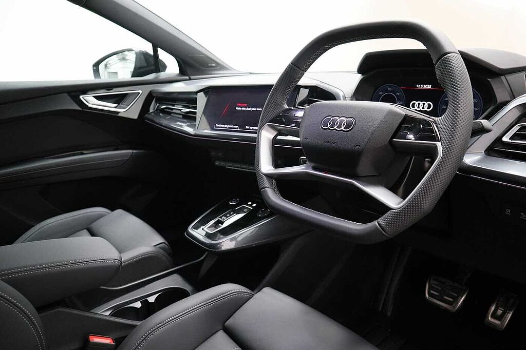 Audi Q4 E-tron Sportback 210kW 45 82kWh Black Edition 5dr Auto