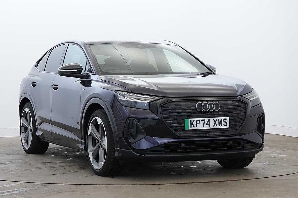 Audi Q4 E-tron Sportback 210kW 45 82kWh Black Edition 5dr Auto