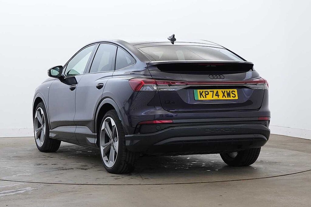 Audi Q4 E-tron Sportback 210kW 45 82kWh Black Edition 5dr Auto