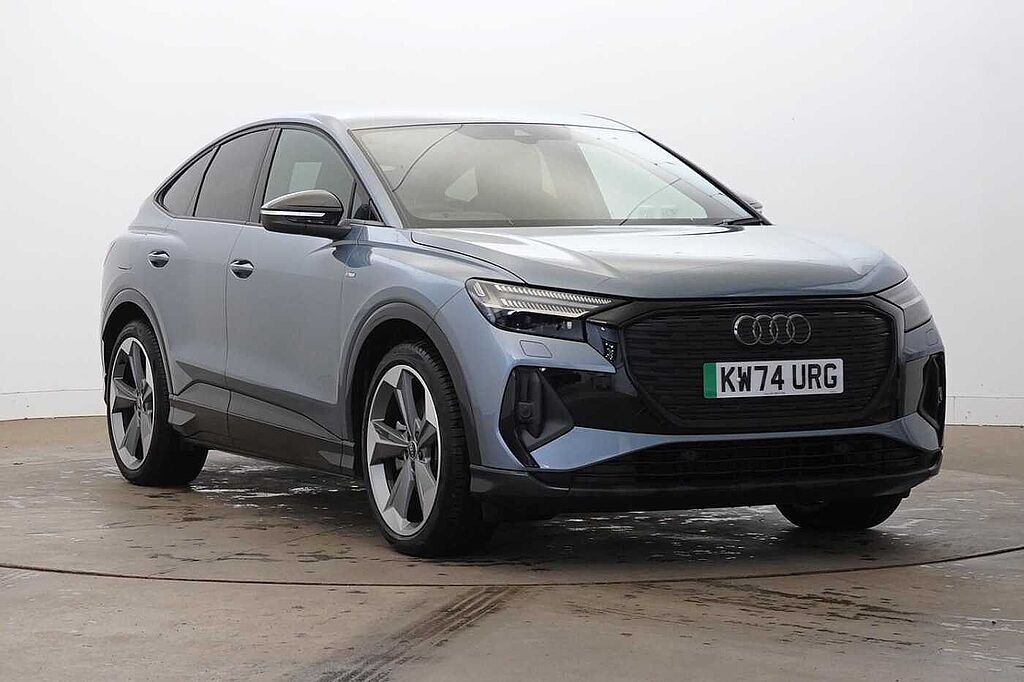 Audi Q4 E-tron Sportback 210kW 45 82kWh Black Edition 5dr Auto