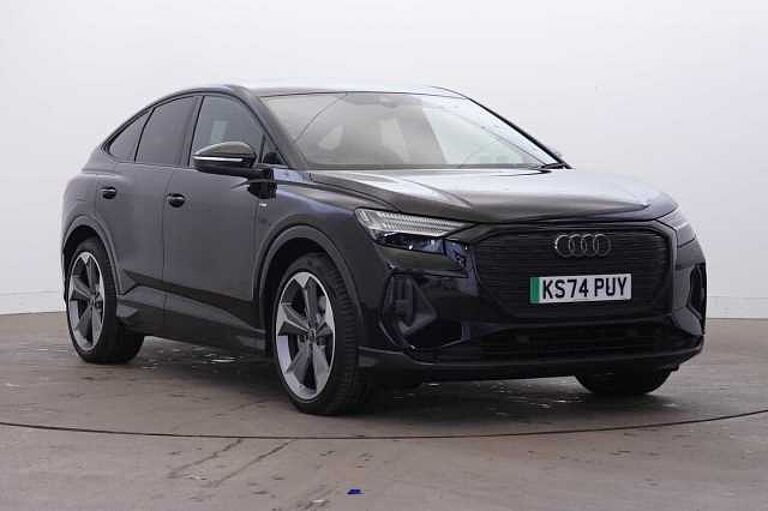 Audi Q4 E-tron Sportback 210kW 45 82kWh Black Edition 5dr Auto